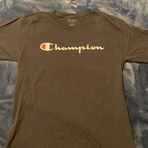 Dark Grey Champion Short Sleeve T-Shirt